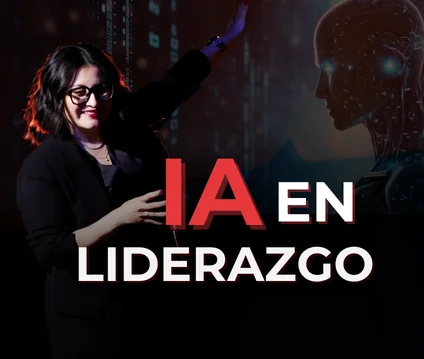 Vivi Morales Villa en la conferencia IA en Liderazgo, explorando el impacto de la inteligencia artificial en los líderes del futuro.