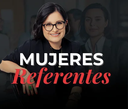 Vivi Morales Villa en la conferencia Mujeres Referentes, inspirando a líderes femeninas a posicionarse con autoridad e impacto.