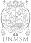 Logo de la Universidad Nacional Mayor de San Marcos, institución académica donde Vivi Morales Villa ha tenido presencia como conferencista