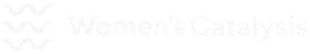 Logo de Women's Catalysis, organización donde Vivi Morales Villa ha tenido presencia como conferencista